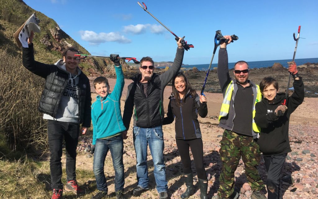 Beach cleanup